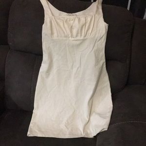 Victoria secret white built in bra dress